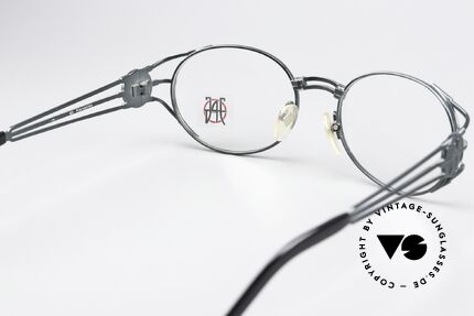 Jean Paul Gaultier 58-5106 Designerbrille Oval 1997, KEINE RETROBRILLE; ein 30 Jahre altes ORIGINAL, Passend für Herren und Damen