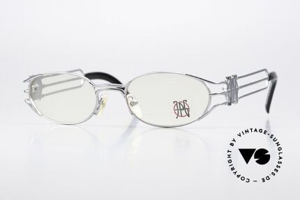 Jean Paul Gaultier 58-5102 Steampunk Style 90er Brille Details