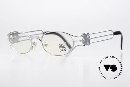 Jean Paul Gaultier 58-5102 Steampunk Style 90er Brille, unbeschreibliche Spitzenqualität (Muss man fühlen!), Passend für Herren und Damen
