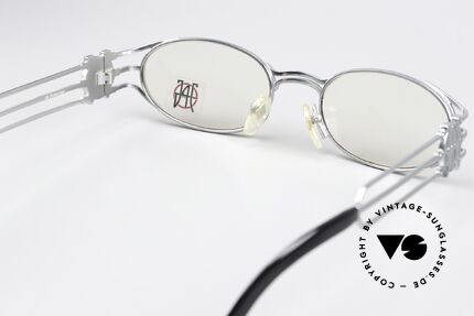 Jean Paul Gaultier 58-5102 Steampunk Style 90er Brille, DEMO-Gläser sollten ersetzt werden (optisch od. Sonne), Passend für Herren und Damen