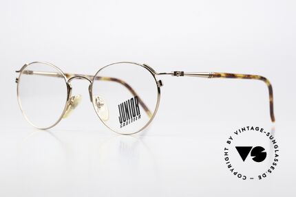 Jean Paul Gaultier 57-2271 Junior Gaultier Vintage Brille, kupfer-bronze Luxus-Fassung in Größe 53-18, 140, Passend für Herren und Damen