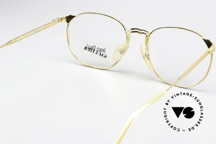 Jean Paul Gaultier 55-2173 Vintage Brille 90er Vergoldet, KEINE RETROBRILLE; ein seltenes ORIGINAL von 1996, Passend für Herren und Damen