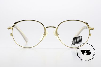 Jean Paul Gaultier 57-2173 22kt Vergoldet In 51mm Size, 22kt vergoldete (gold-plated) Fassung, made in Japan, Passend für Herren und Damen
