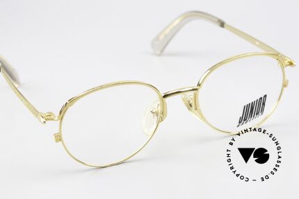 Jean Paul Gaultier 57-2173 22kt Vergoldet In 51mm Size, ein ungetragenes Einzelstück; wie all unsere Gaultiers, Passend für Herren und Damen