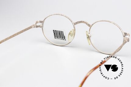 Jean Paul Gaultier 57-3176 90er Brille In Rusty Gold, ungetragen (wie alle unsere alten J.P. Gaultier Brillen), Passend für Herren und Damen