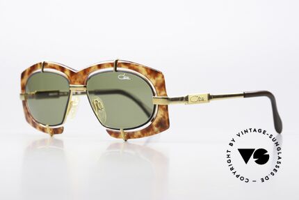 Cazal 872 Verrückte 90er Sonnenbrille, pompöse Haute Couture Brille - charakteristisch Cazal, Passend für Herren und Damen
