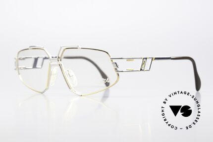 Cazal 961 Designer 90er Vintage Brille, markante Rahmenkonstruktion; made in GERMANY, Passend für Herren und Damen