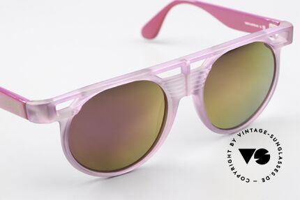 Carrera 5251 Violett Pink Verspiegelt 90s, KEIN Retro; ein altes Original mit 100% UV Schutz, Passend für Herren und Damen
