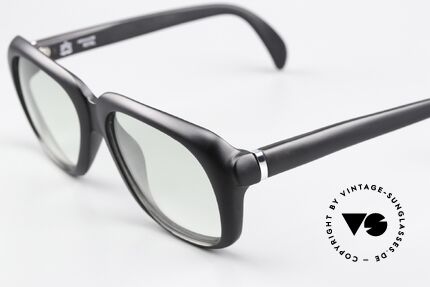 Viennaline Royal 1611 Old School Optyl Brille 70er, mit nur sehr leicht getönten Gläsern; auch abends tragbar, Passend für Herren