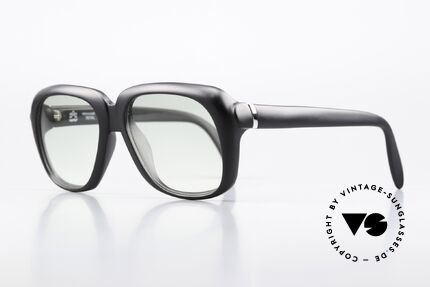 Viennaline Royal 1611 Old School Optyl Brille 70er, dennoch enorm komfortabel dank genialem Optyl-Material, Passend für Herren