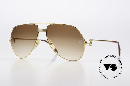 Cartier Vendome LC - M Originalglas Mit Cartier Logo Details