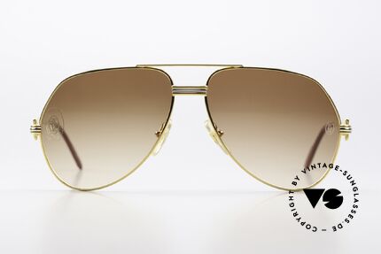 Cartier Vendome LC - M Originalglas Mit Cartier Logo, wurde 1983 veröffentlicht & dann bis 1997 produziert, Passend für Herren