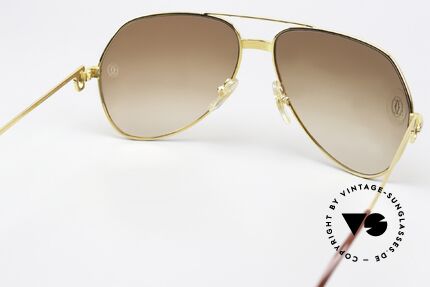 Cartier Vendome LC - M Originalglas Mit Cartier Logo, ungetragen mit original Verpackung; ein Sammlerstück, Passend für Herren