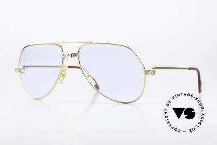 Cartier Vendome Santos - M Kobalt Mineral Ratti Gläser Details