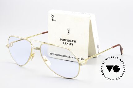 Cartier Vendome Santos - M Kobalt Mineral Ratti Gläser, ungetragenes 80er Original mit OVP; ein Sammlerstück, Passend für Herren