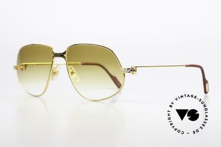 Cartier Panthere G.M. - XL Orgadur Ratti Sonnengläser, wurde 1988 veröffentlicht und dann bis 1997 produziert, Passend für Herren
