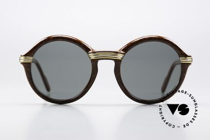 Cartier Cabriolet - S Luxus Sonnenbrille Von 1991, Luxus-Sonnenbrille aus der Cartier "Composite-Serie", Passend für Herren und Damen