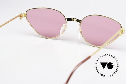 Cartier Rivoli - M Feminine Luxusbrille Pink, Lieferung in einem CHANEL Etui; Sonderpreis 399,-€, Passend für Damen