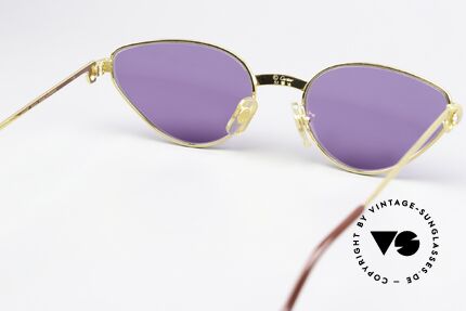 Cartier Rivoli - S Feminine Luxusbrille Lila, Lieferung in einem CHANEL Etui; Sonderpreis 399,-€, Passend für Damen