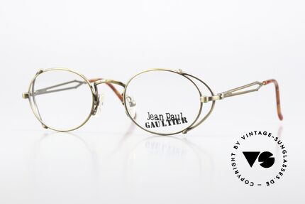 Jean Paul Gaultier 55-3175 Tupac 2Pac Vintage Brille Details