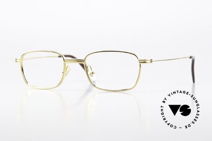 Jil Sander J90 Vergoldete Titanfassung 90er Details