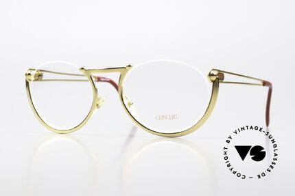 Stefano Russo Concert 966 Italienische Damenbrille 90's Details