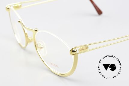 Stefano Russo Concert 966 Italienische Damenbrille 90's, Kunstliebhaber kennen seine Wahrnehmungs-Werke, Passend für Damen