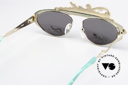 Silhouette M9608 Eyecatcher Damenbrille 80er, Größe: medium, Passend für Damen