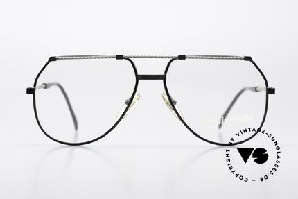 Pierre Cardin CP805 Alte 80er Segler Brille, edle, marine Anlehnungen im Rahmendesign, Passend für Herren