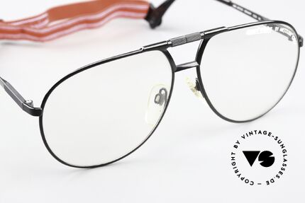 Metzler 0256 Brad Pitt Brille Von 2009, ungetragen mit orig. Sport-Vision DEMO-Gläsern, Passend für Herren