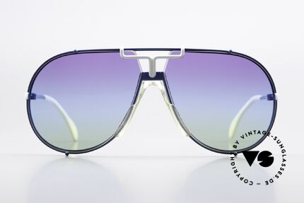 Cazal 901 Targa Design 80er Brille Neues Sonnenglas, altes Original von ca. 1986 in 64mm Größe, Passend für Herren und Damen