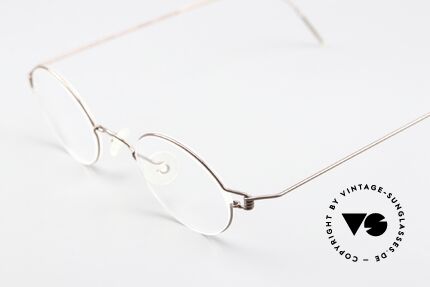 Lindberg Corona 40 Air Titan Rim Bronze Kupfer Fassung Small, extrem stabile Fassung, flexibel & elastisch, und nur 3g, Passend für Herren und Damen