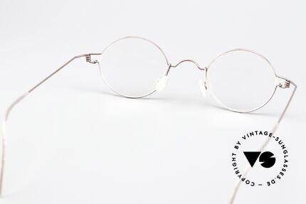 Lindberg Corona 40 Air Titan Rim Bronze Kupfer Fassung Small, eleganter Rahmen ohne Schrauben, Nieten oder Lötungen, Passend für Herren und Damen