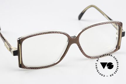 Cazal 326 Alte Hip Hop Brille 80er, KEINE RETRO Brille; ein altes 80er Original, Passend für Herren und Damen
