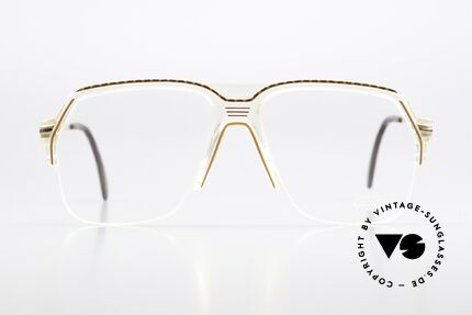 Cazal 626 Herren Vintage 80er Brille, HipHop-Brillenfassung oder auch "Old School Brille", Passend für Herren