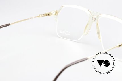 Cazal 626 Herren Vintage 80er Brille, DEMO-Gläser können durch optische ersetzt werden, Passend für Herren