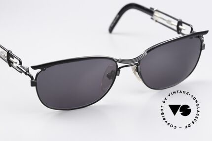 Jean Paul Gaultier 56-4171 Einstellbare Bügellänge 90er, KEINE Retrosonnenbrille, sondern ein altes Original, Passend für Herren und Damen