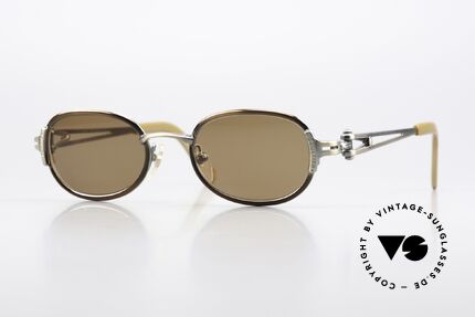 Jean Paul Gaultier 56-0004 Ovale Sonnenbrille Von 1996 Details