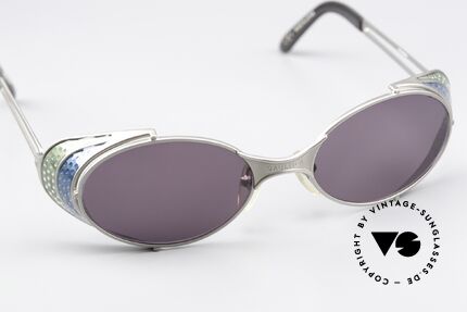 Jean Paul Gaultier 56-7109 90er Steampunk Sonnenbrille, ungetragenes Einzelstück für Kunst- und Modeliebhaber, Passend für Herren und Damen