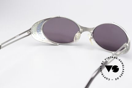 Jean Paul Gaultier 56-7109 90er Steampunk Sonnenbrille, KEINE Retrobrille, sondern ein ca. 30 Jahre altes Unikat, Passend für Herren und Damen