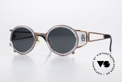 Jean Paul Gaultier 58-6201 Designer Steampunk Brille Details