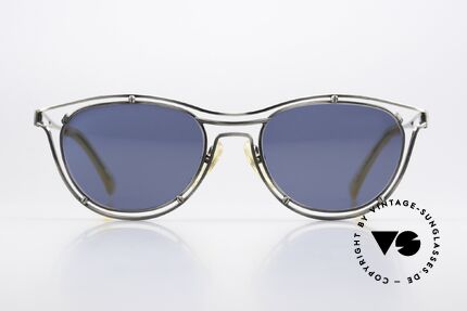 Jean Paul Gaultier 56-2176 Echte Designer Sonnenbrille, geniale Rahmenkonstruktion; ein echter Hingucker, Passend für Herren und Damen