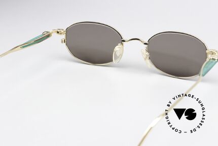 Jean Paul Gaultier 56-8103 Designer Sonnenbrille 1997, Sonnengläser (100% UV) können ggf. ersetzt werden, Passend für Herren und Damen
