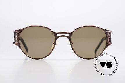 Jean Paul Gaultier 56-5105 Hip Hop Rapper Sonnenbrille, tolle Designersonnenbrille mit vielen besonderen Details, Passend für Herren und Damen