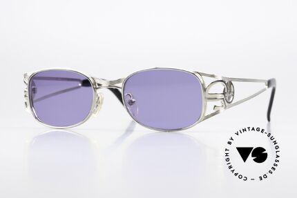 Jean Paul Gaultier 58-5101 Steampunk 90er Sonnenbrille, edle Jean Paul GAULTIER 90er Designer-Sonnenbrille, Passend für Herren und Damen