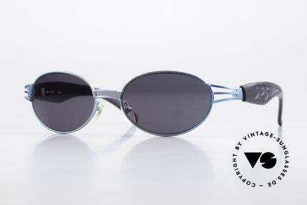 Jean Paul Gaultier 58-7203 Türkis Metallic Brille 1999 Details