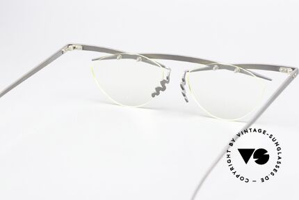 Theo Belgium Tita III 9 Crazy Vintage Brille XL 90er, orig. Demo-Gläser sollten entsprechend ersetzt werden, Passend für Herren und Damen