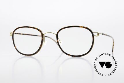 Lindberg Max 48 Air Titan Rim Titan Brille Mit Azetatbügel Details