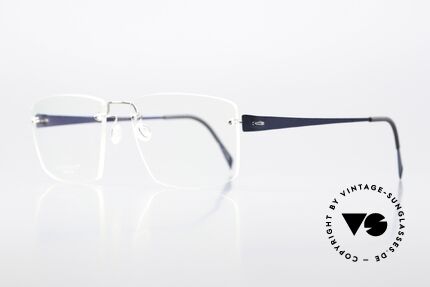 Lindberg 2393 Spirit Titan Silber Und Blau Metallic, vielfach ausgezeichnet hinsichtlich Qualität und Design, Passend für Herren
