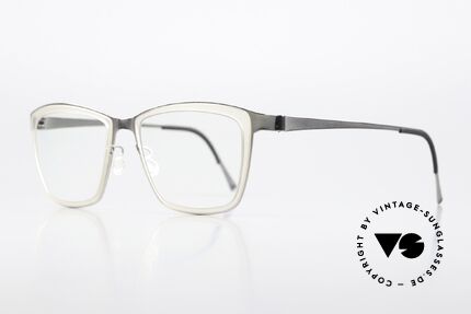 Lindberg 9705 Strip Titanium Klassische Brille Ladies Style, feminines Rahmen-Design mit Inner-Rims; top-Qualität, Passend für Damen